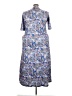 Unbranded 100% Polyester Paisley Blue Casual Dress Size 2X - photo 2