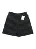 BLACK IRIS Stripes Black Shorts Size L - photo 1
