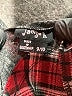 Jaclyn B. Plaid Burgundy Casual Skirt Size 9 - 10 - photo 4