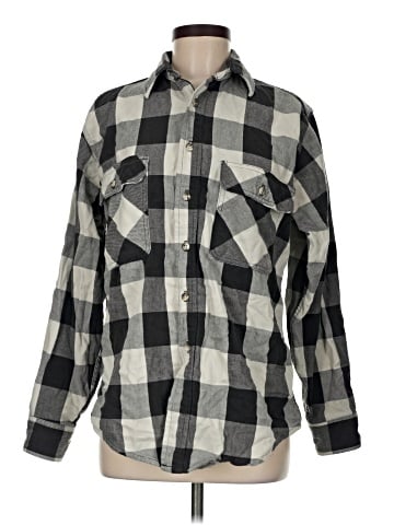 St. John's Bay Long Sleeve Button-Down Shirt (view 1)