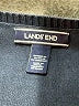 Lands' End 100% Cotton Black Blue Cardigan Size S (youth) - photo 3
