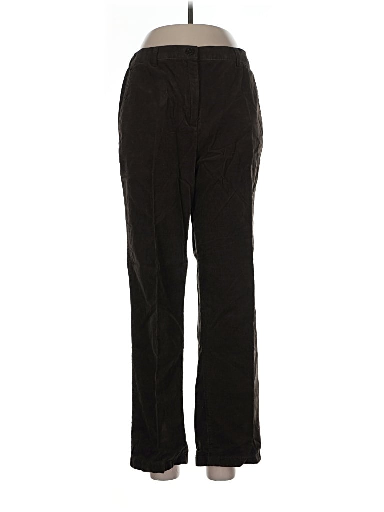 Pre-owned Lands' End Casual Pants In Black