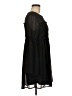 Unbranded 100% Polyester Solid Black Casual Dress Size M (estimated) - photo 4
