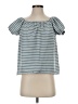 Madewell Blue Short Sleeve Top Size XXS - photo 1