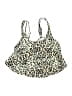 Unbranded Animal Print Ivory Swimsuit Top Size XL - photo 1