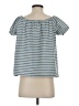 Madewell Blue Short Sleeve Top Size XXS - photo 2