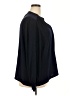 Gap 100% Polyester Black Long Sleeve Blouse Size XXL - photo 4