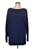 Lock & Love Blue Long Sleeve Top Size L - photo 1