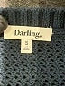 Darling Black Sweater Vest Size S - photo 7