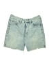 wonderly Blue Denim Shorts Size 10 R - photo 1