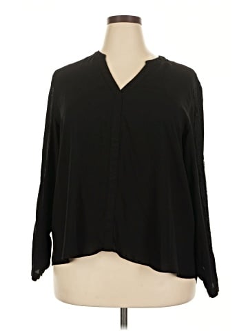 Jennifer Lopez Long Sleeve Blouse (view 1)