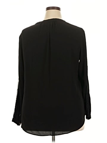 Jennifer Lopez Long Sleeve Blouse (view 2)