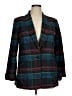 CAbi Plaid Blue Blazer Size XL - photo 1