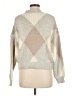 Ann Taylor Argyle Tan Turtleneck Sweater Size M - photo 2