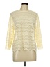 Left Coast by Dolan Yellow 3/4 Sleeve Top Size L - photo 1