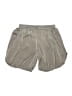 Urban Outfitters 100% Polyester Metallic Silver Athletic Shorts Size S - photo 1