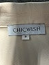 Chicwish 100% Polyester Ivory Jacket Size S - photo 6