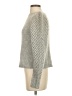 LoveShackFancy Metallic Silver Wool Pullover Sweater Size XS - photo 5