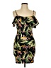 Mossimo Tropical Black Cocktail Dress Size L - photo 1