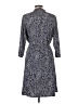 Robert Louis Paisley Gray Casual Dress Size L - photo 2