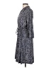 Robert Louis Paisley Gray Casual Dress Size L - photo 5