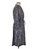 Robert Louis Paisley Gray Casual Dress Size L - photo 4