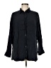 Zara Black Long Sleeve Button-Down Shirt Size M - photo 1
