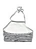 Unbranded Stripes Black Swimsuit Top Size M - photo 2