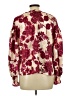 Cupio 100% Polyester Red Long Sleeve Blouse Size L - photo 2