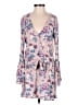 American Eagle Outfitters Floral Pink Ivory Romper Size XXS - photo 1