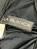 La Blanca Solid Black Swimsuit Bottoms One size (estimated) - photo 3