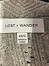 Lost + Wander Gray Cardigan Size XS - photo 7