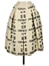 Fendi Graphic Ivory Wool Mini Skirt Size EU (IT) 38 / US 2 - photo 1