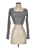 Shein Gray 3/4 Sleeve T-Shirt Size S - photo 1