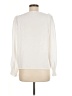 Shein 100% Polyester Ivory Long Sleeve Blouse Size 6 - photo 2