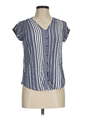 Liz Claiborne Short Sleeve Blouse (view 1)