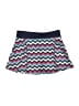 Danskin Now 100% Polyester Chevron-herringbone Blue Active Skirt Size 10 - 12 - photo 2