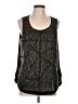 English Laundry 100% Polyester Black Sleeveless Blouse Size L - photo 1