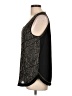 English Laundry 100% Polyester Black Sleeveless Blouse Size L - photo 5