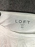 Ann Taylor LOFT Ivory Short Sleeve Top Size S - photo 6