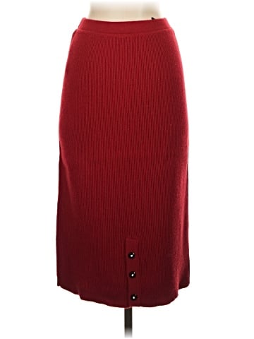 Anne Klein Wool Skirt (view 2)