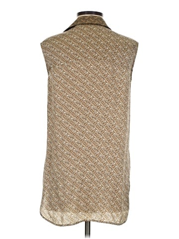 Burberry Sleeveless Silk Top (view 2)
