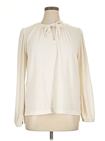 Ann Taylor LOFT Long Sleeve Blouse (view 1)