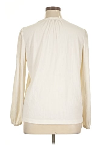 Ann Taylor LOFT Long Sleeve Blouse (view 2)