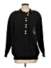 Anne Klein 100% Cotton Black Pullover Sweater Size S - photo 1