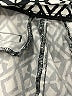Unbranded Print Black Shorts Size L (estimated) - photo 3