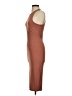 Forever 21 Solid Brown Casual Dress Size S - photo 5