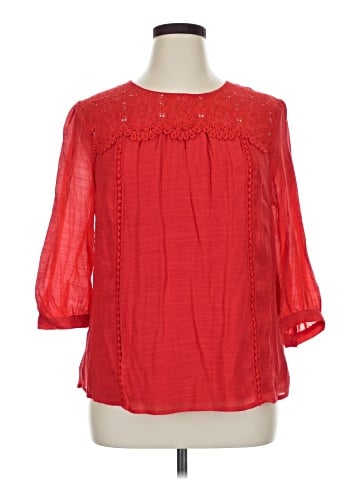 Figueroa & Flower 3/4 Sleeve Blouse (view 1)