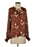 Pinch 100% Polyester Brown Long Sleeve T-Shirt Size S - photo 1