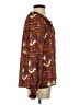 Pinch 100% Polyester Brown Long Sleeve T-Shirt Size S - photo 4